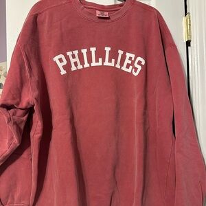 Comfort Colors Phillies Sweatshirt Size XL/XXL